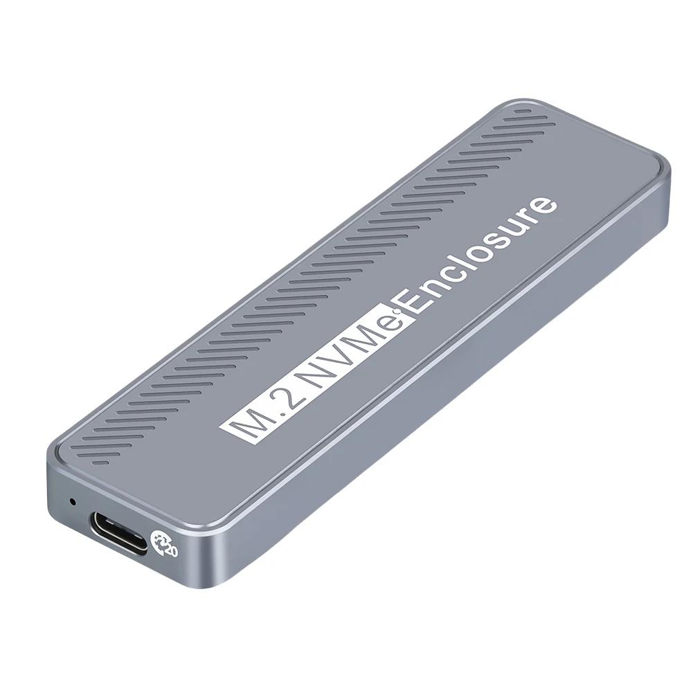 M.2 NVMe ָ Ʈ ̺ Ŭ, ޴ SSD ڽ,  ƺ PC, USB3.2, GEN2 * 2, 20Gbps